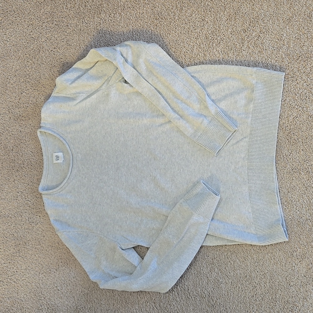 Gap Cream Crewneck Rollneck Sweater. Small